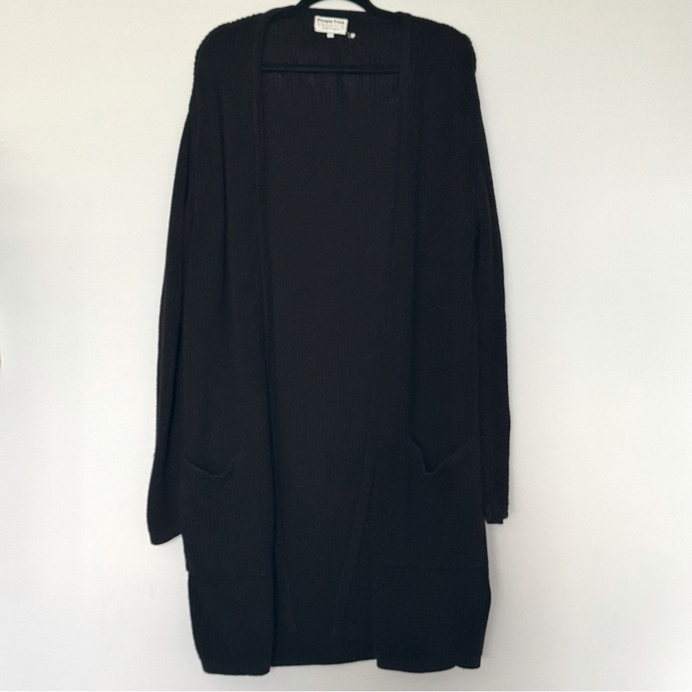 People Tree Classic Black Cardigan 🎍